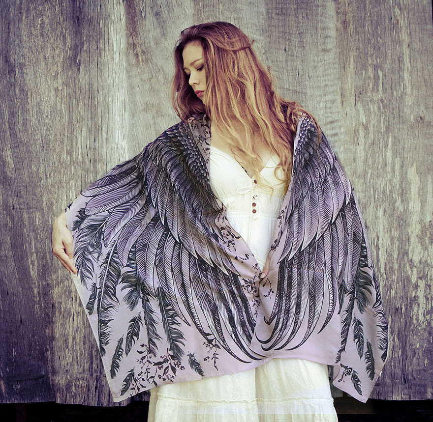 bird-scarves-wings-feather-fashion-design-shovava-7